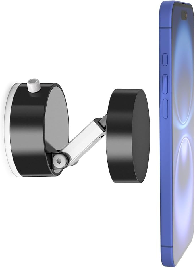 Upgraded for Magsafe Suction Cup Phone Mount/Shower Phone Holder Airplane Travel Vacation Essenti... | Amazon (US)
