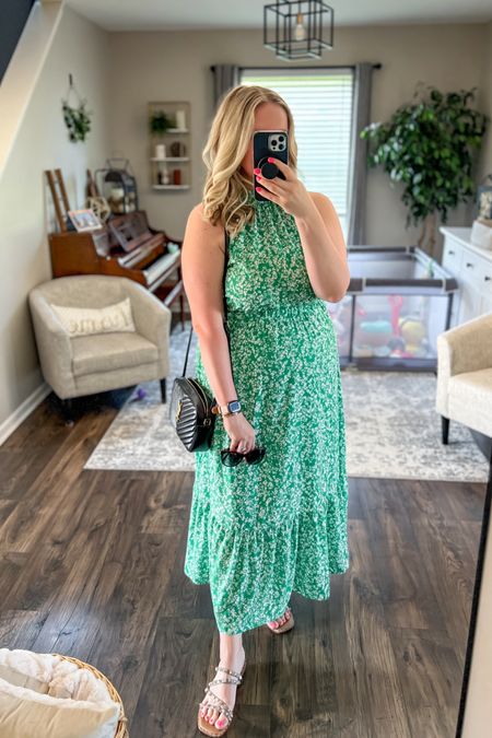 My wedding guest dress is Amazon and it’s very flattering! Wearing XL normally L/XL. Makes for a great summer dress for any occasion. Bridal showers. Baby showers. Will never stop wearing these neutral slide sandals with everything either! YSL camera bag is a must, their beige colored bags are perfect for summer too.

#LTKWedding #LTKSeasonal #LTKItBag
