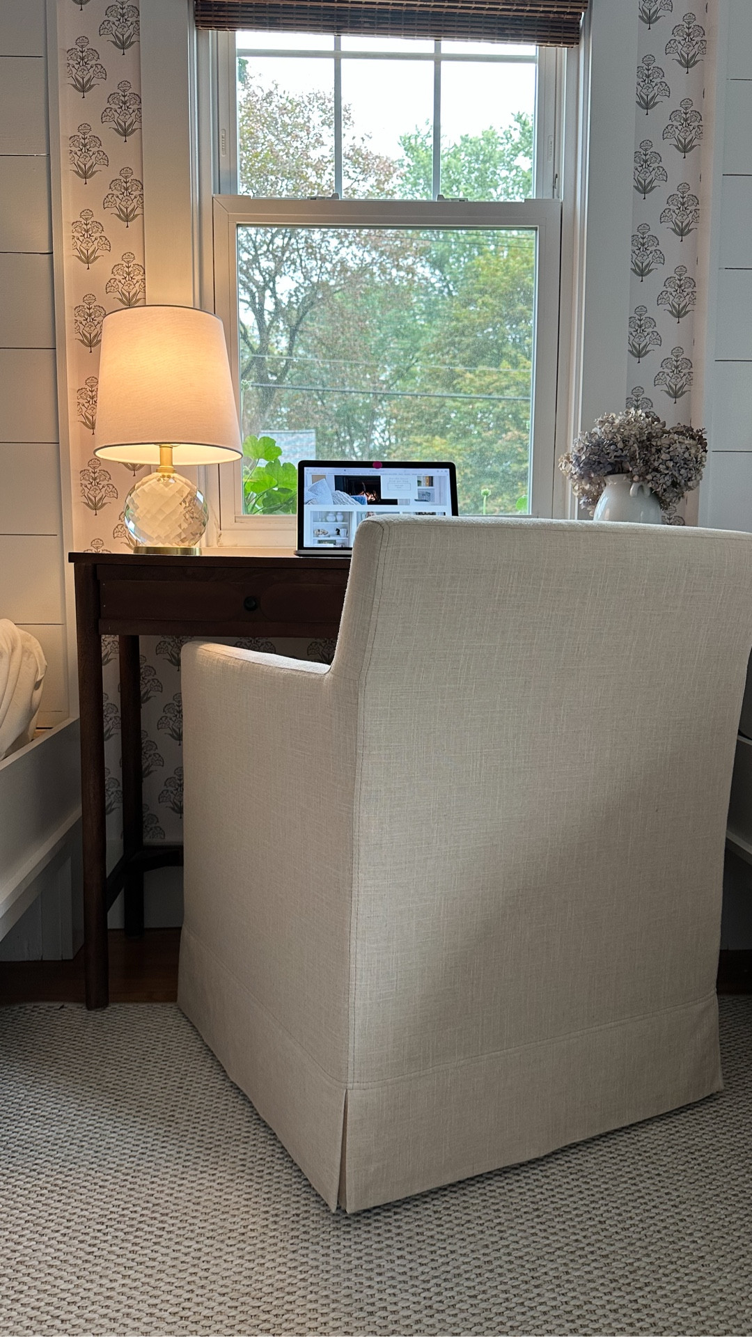Just noticed my office chair is on sale for the lowest price I’ve seen! It’s the perfect small upholstered chair for my tiny desk. It has a slim profile and is so elevated and comfortable. 

Small desk, guest bedroom, office, small office chair, cottage style, Nancy Meyers aesthetic #LTKStyleTip

#LTKHome #LTKSaleAlert