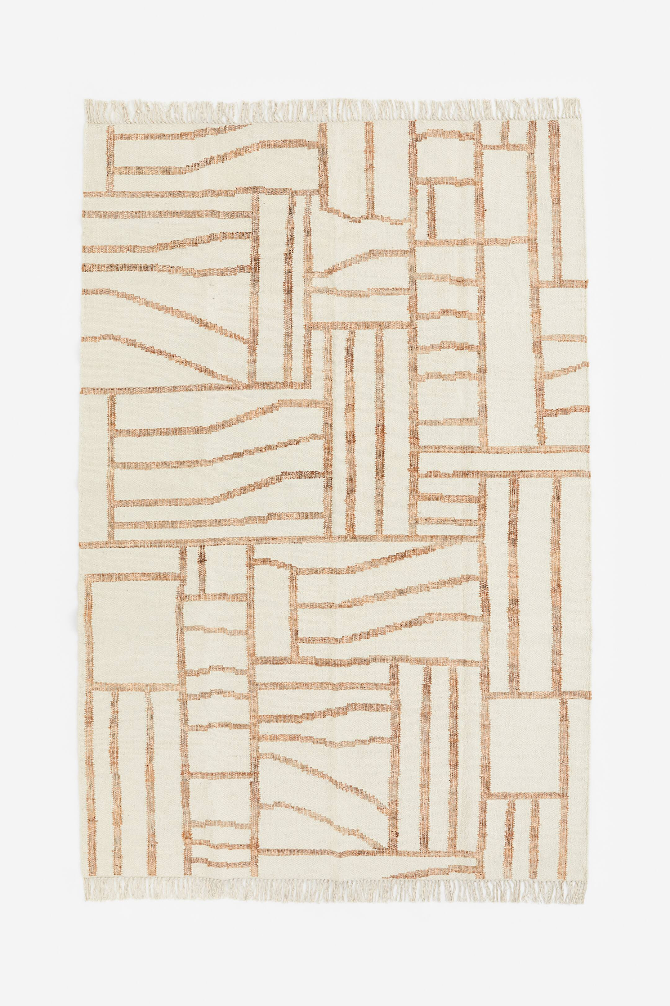 Patterned wool-blend rug | H&M (UK, MY, IN, SG, PH, TW, HK)