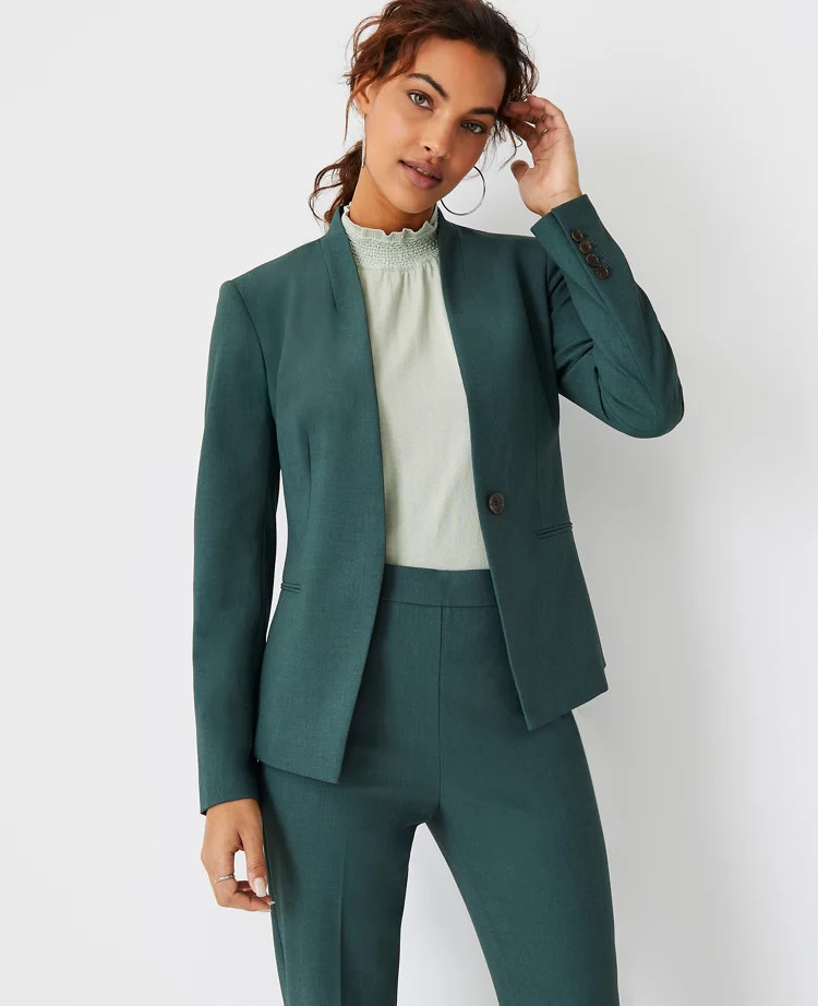 The Cutaway Blazer in Bi-Stretch | Ann Taylor (US)
