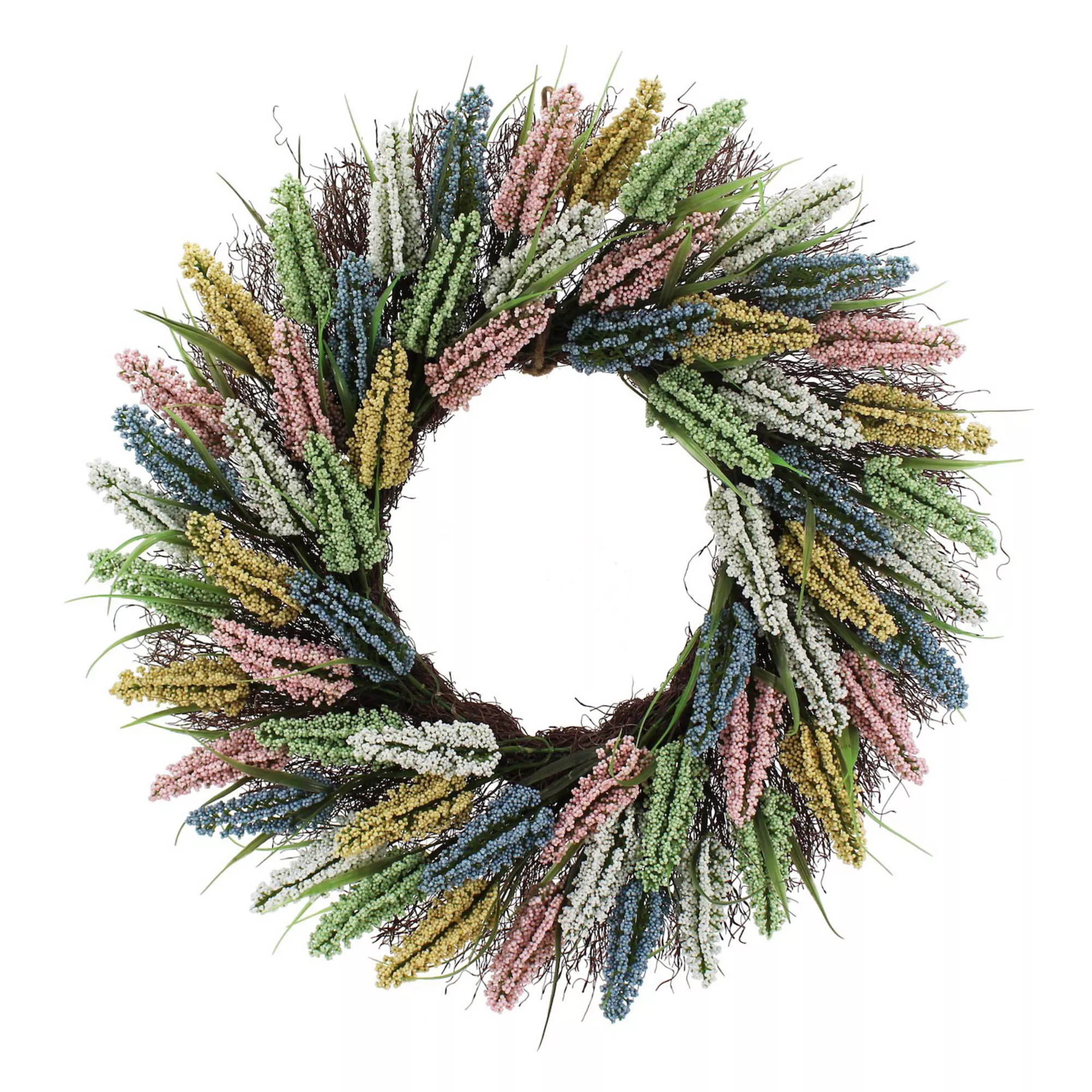 Celebrate Together™ Pastel Tri-Color Artificial Wreath | Kohl's