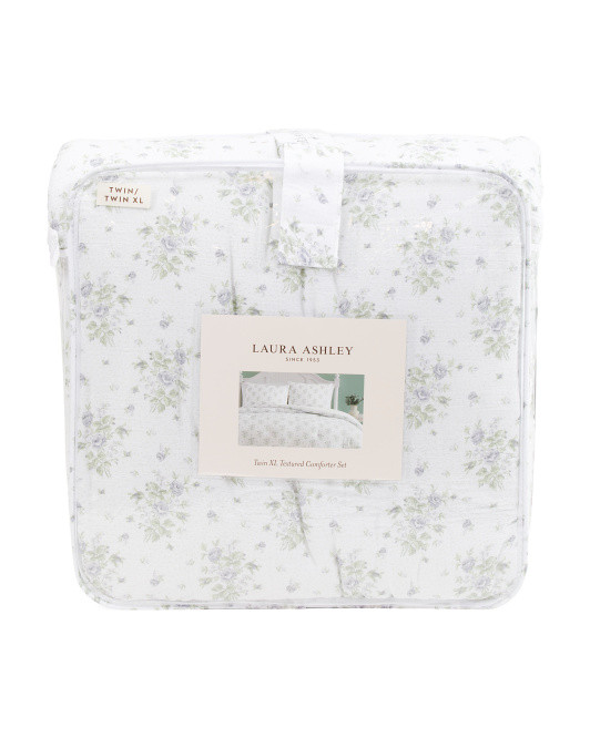 Rosebud Floral Gauze Comforter Set | TJ Maxx