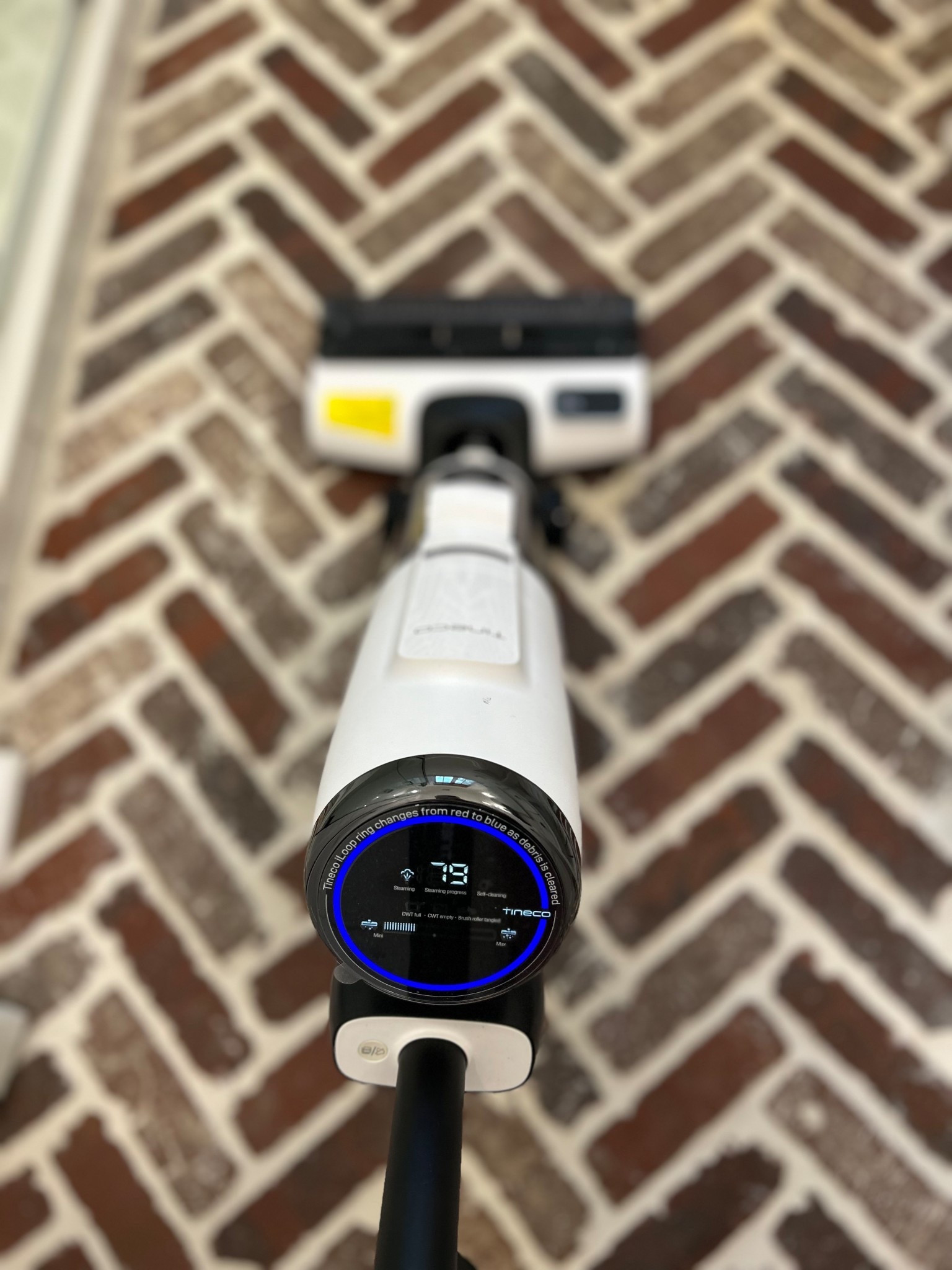 Vaccuum/steam mop in one 