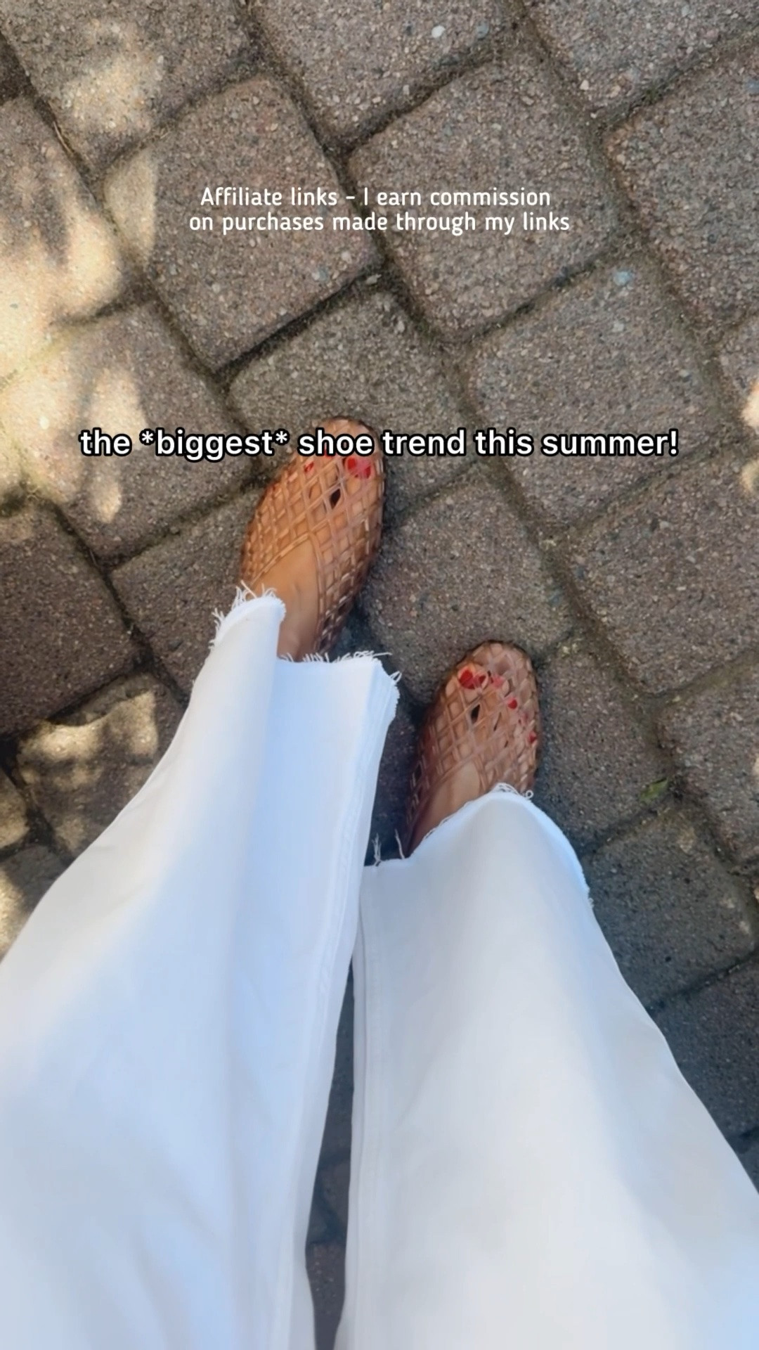 Affiliate links - I earn commission on purchases made through my links | trendy summer shoes, jellies