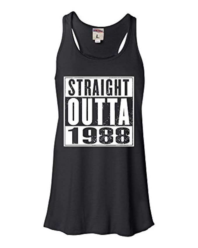 Go All Out Womens Straight Outta 1988 Flowy Racerback Tank Top T-Shirt | Amazon (US)