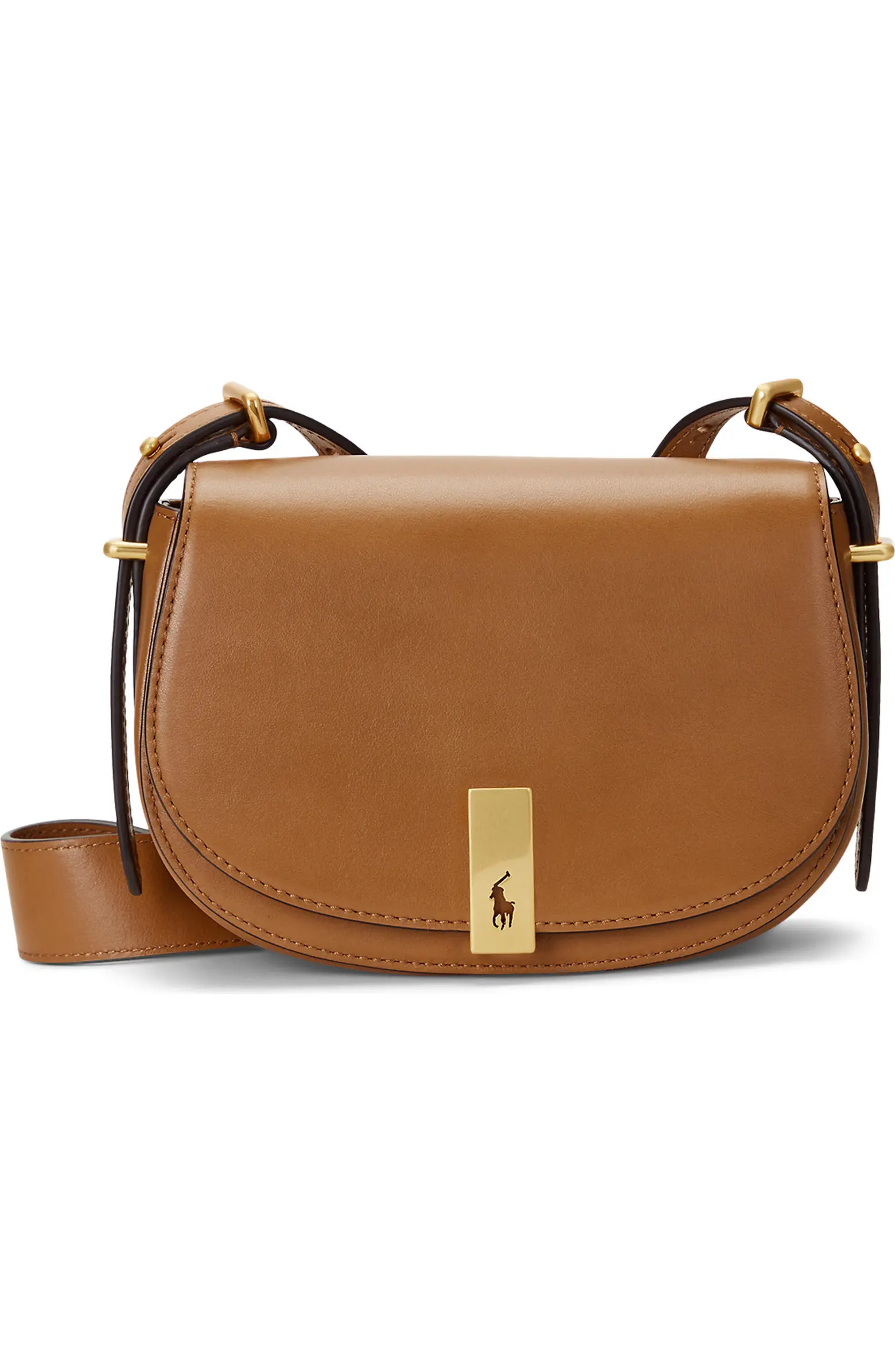 Mini Polo ID Leather Saddle Bag | Nordstrom