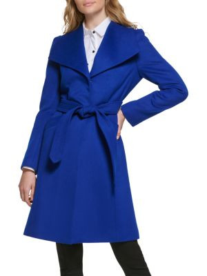 ​Wide Collar Wool Coat | Saks Fifth Avenue OFF 5TH