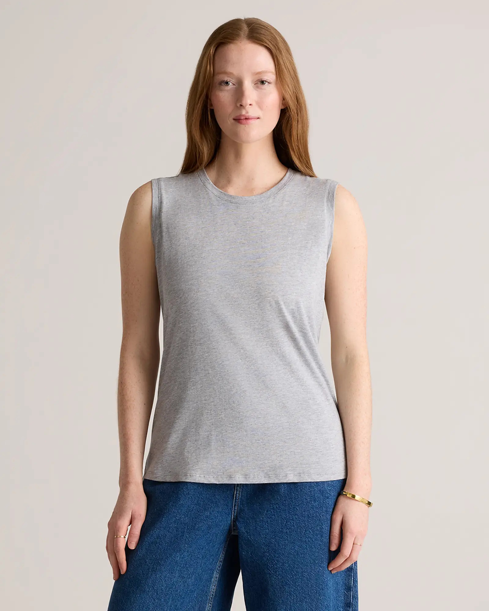 Cotton Modal Muscle Tank | Quince