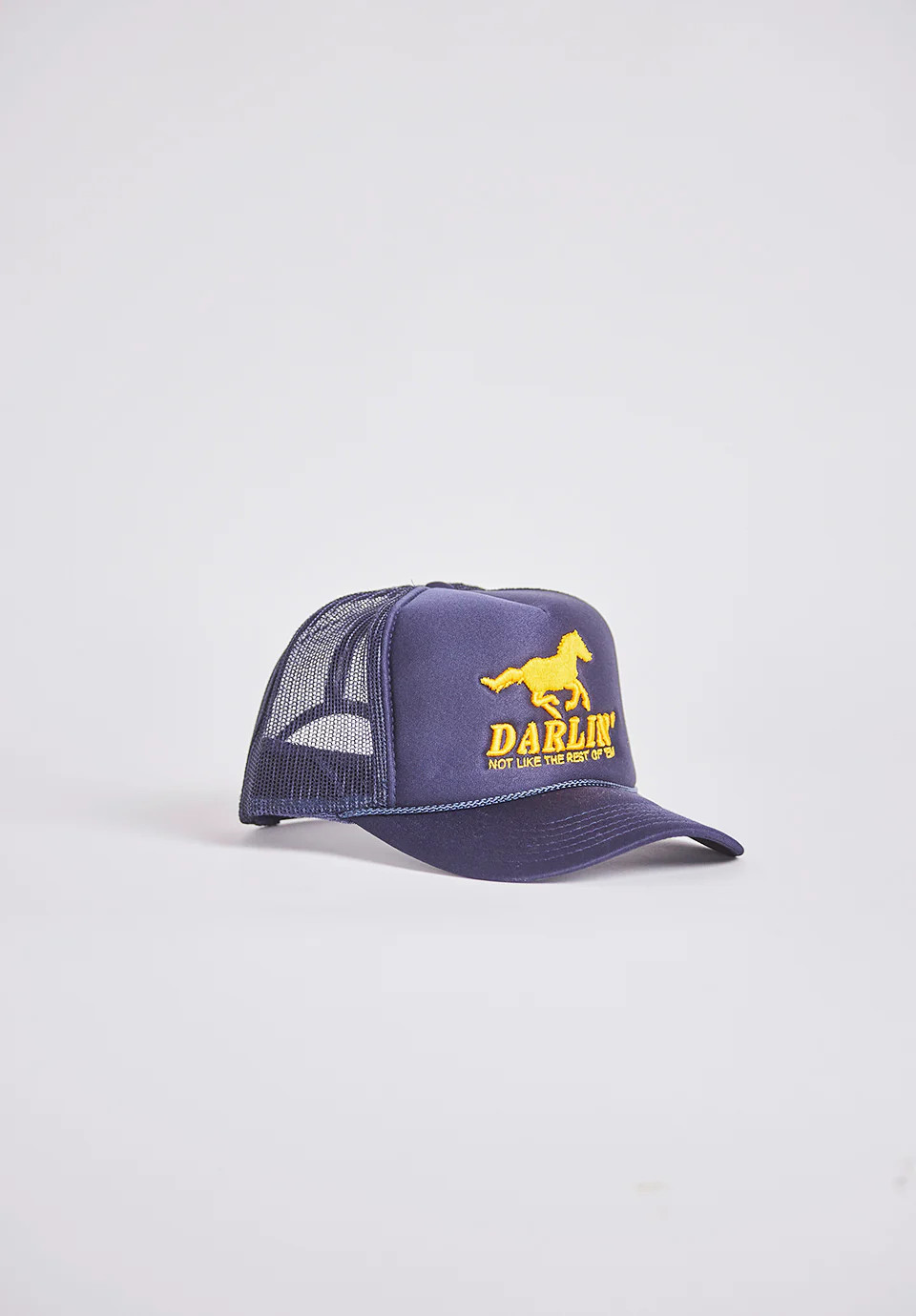 DARLIN'® Navy Trucker Hat | Darlin'