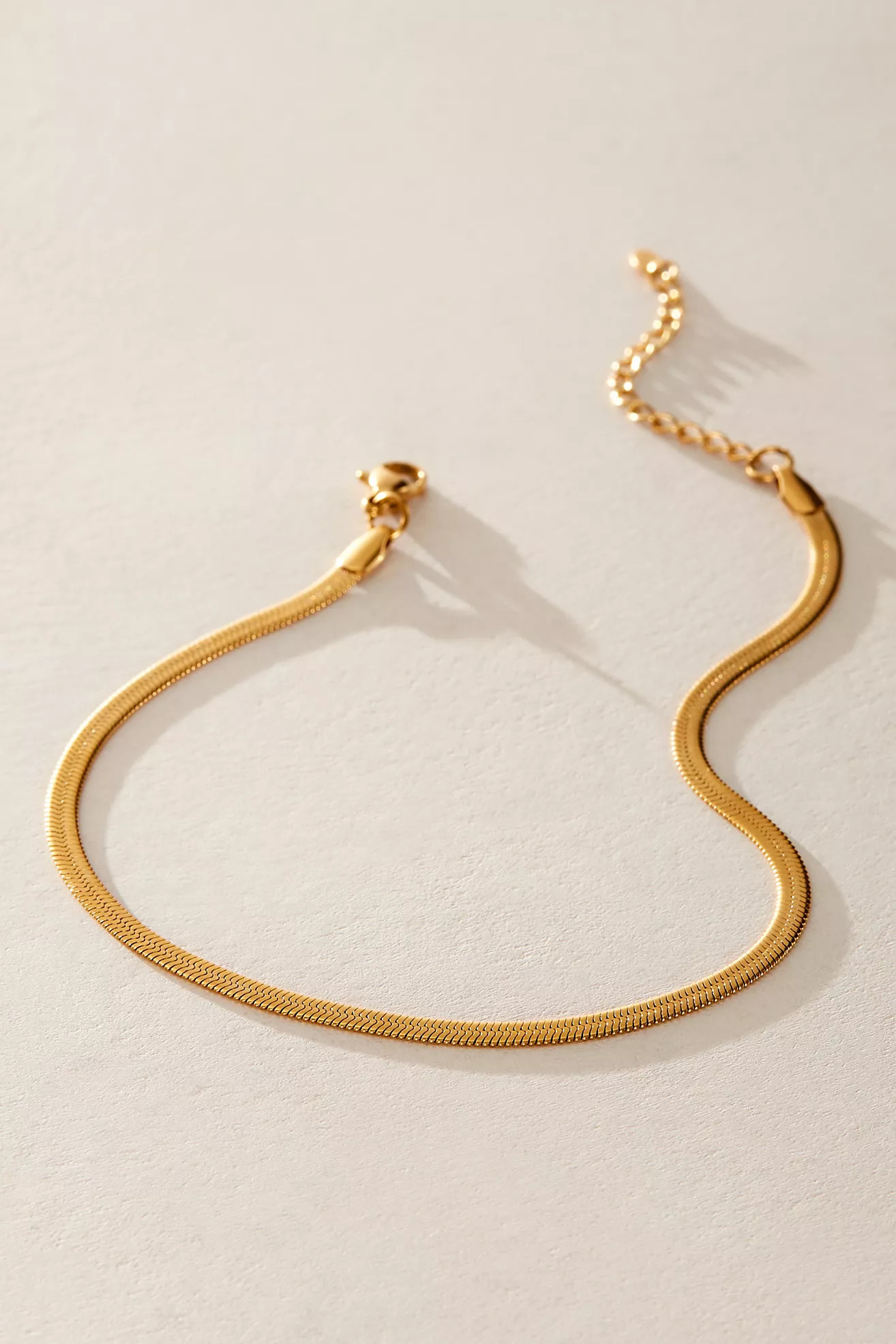 Brenda Grands Herringbone Anklet | Free People (Global - UK&FR Excluded)