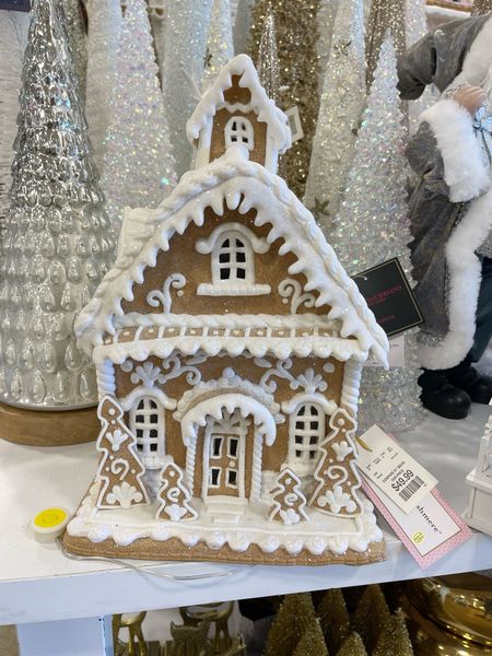 Yay!! Just added online!! Snag this viral decorative gingerbread house!! I’m loving everything gingerbread related this year! 🤣 Even more linked too! 🏠❄️✨

#LTKfindsunder50 #LTKhome #LTKHoliday