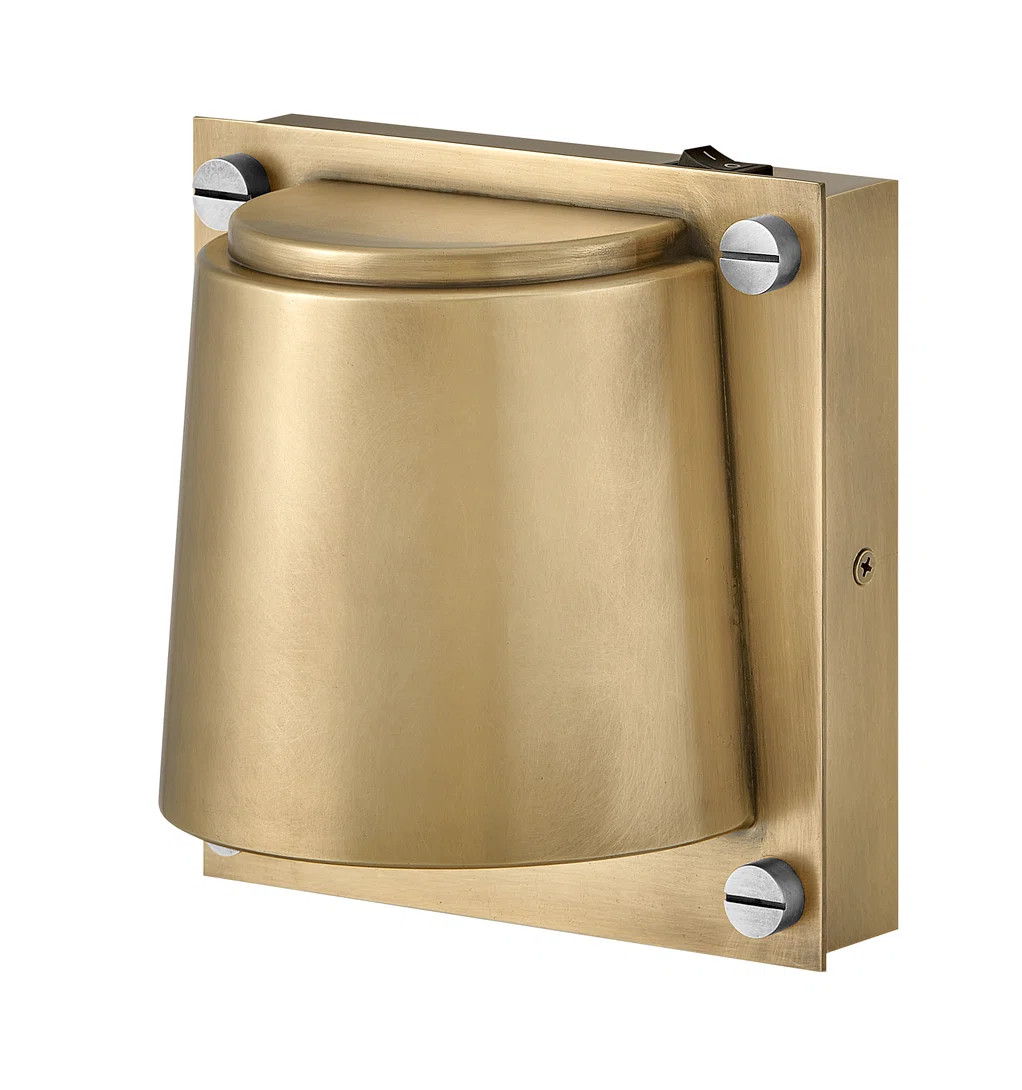 Scout 6.75" Sq. Indoor Wall Mount Lantern - LED Included | Wayfair North America