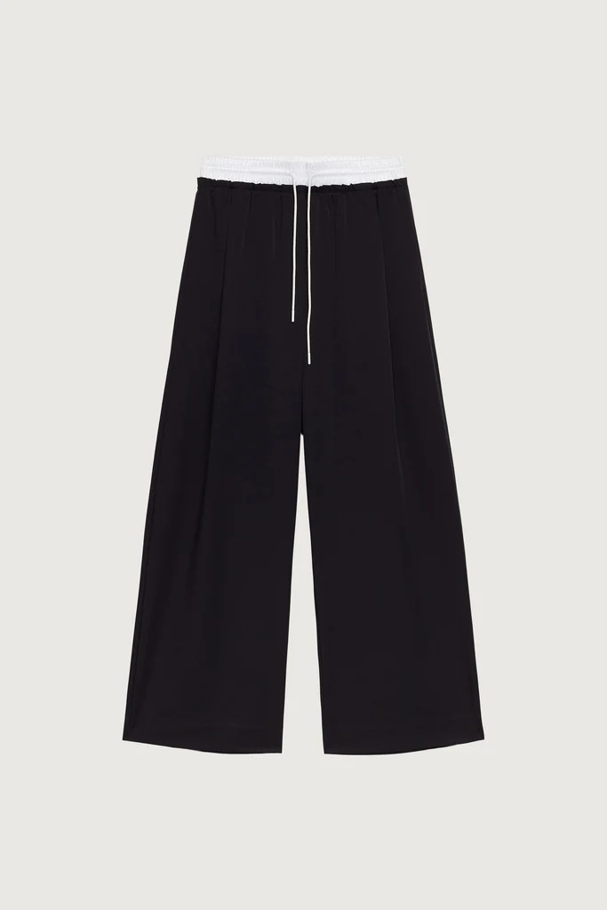 EXPOSED DRAWSTRING WAIST TROUSER | OAK + FORT