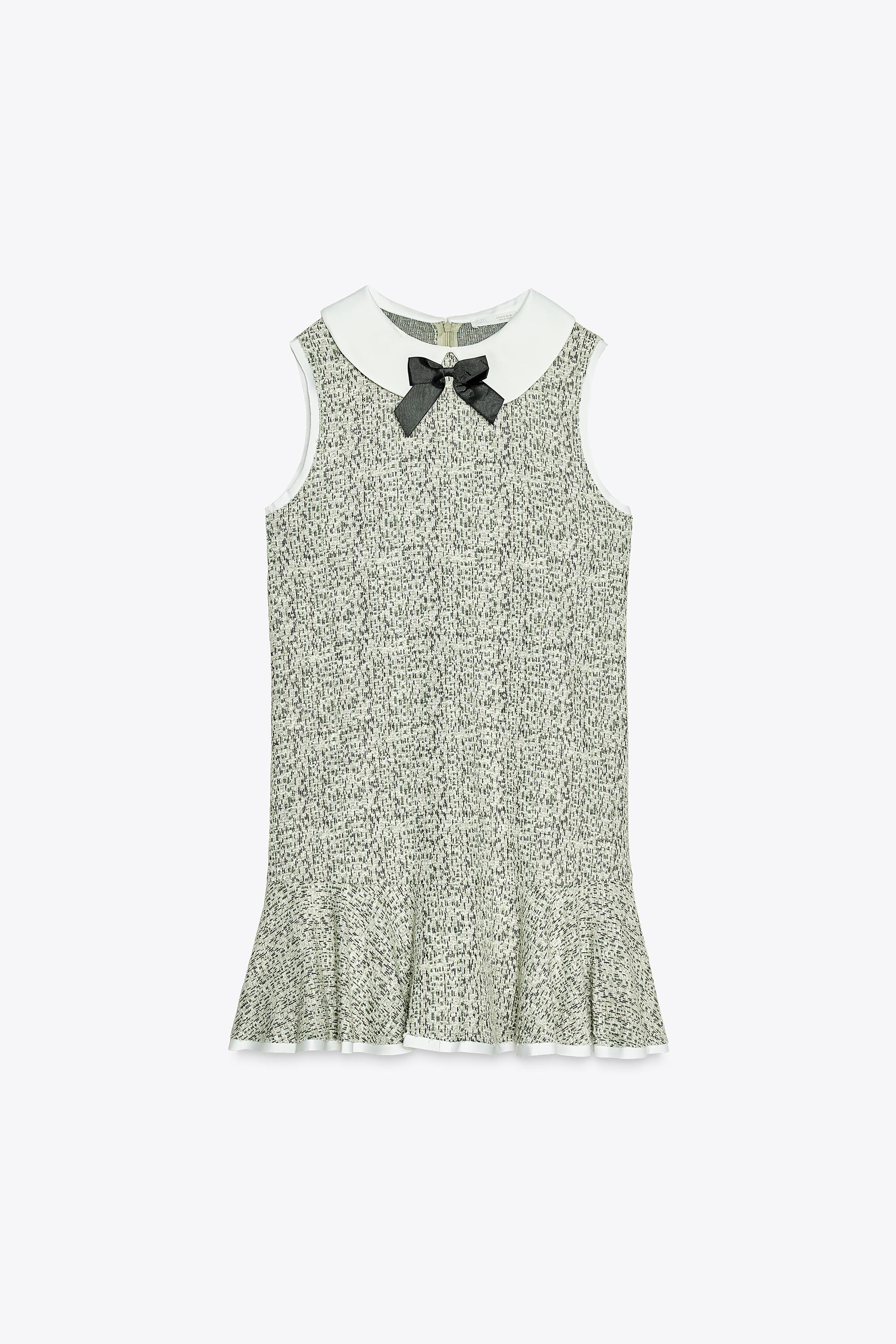 PEPLUM BOW DRESS | Zara US