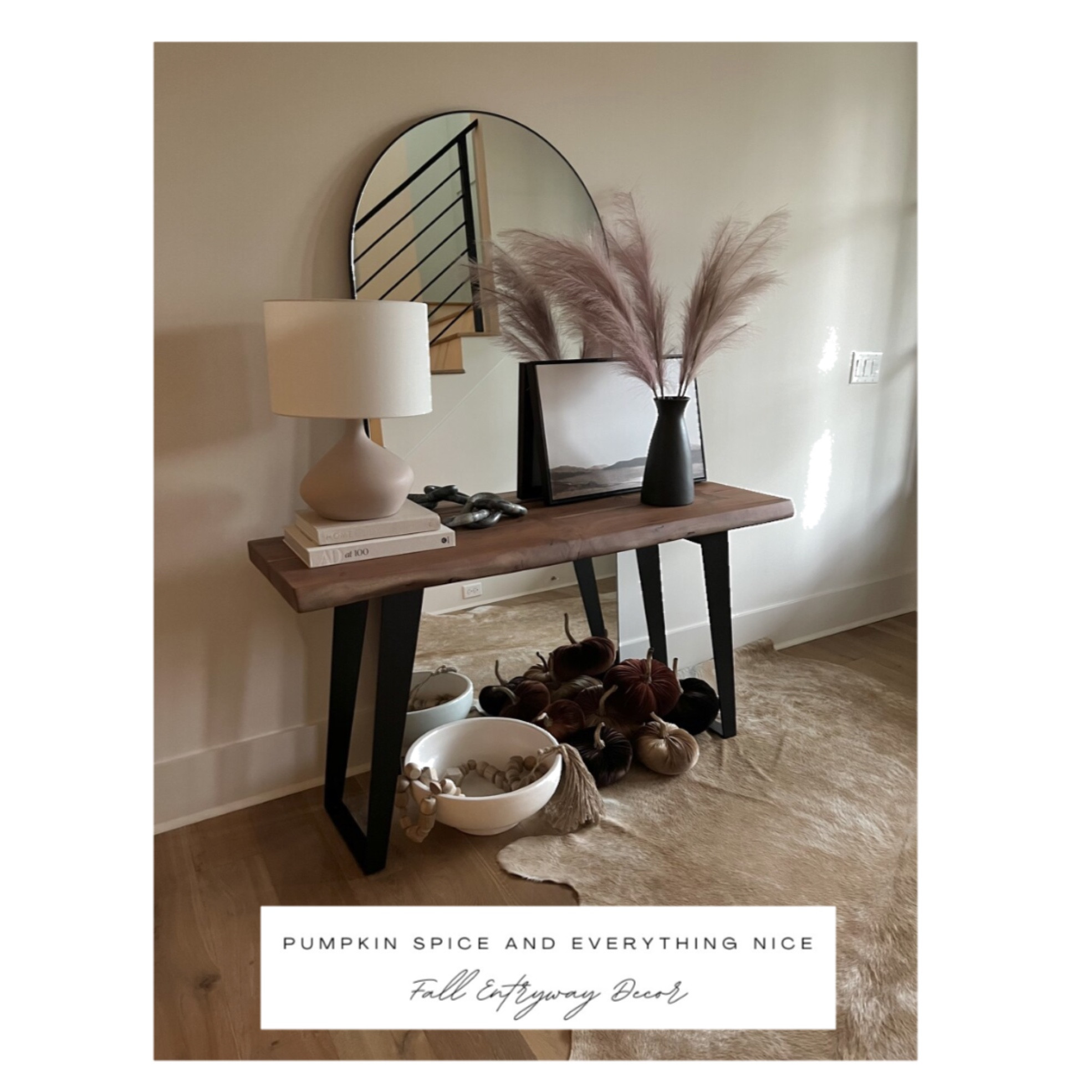 Fall entryway 

#LTKSeasonal #LTKHalloween #LTKhome