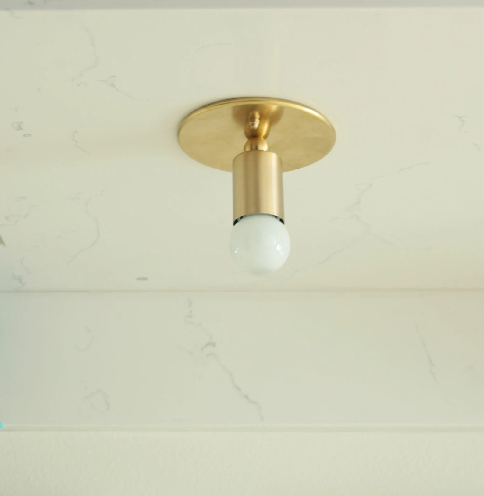 Minimal Brass Sconce Light Brass Wall Sconce Light With - Etsy | Etsy (US)