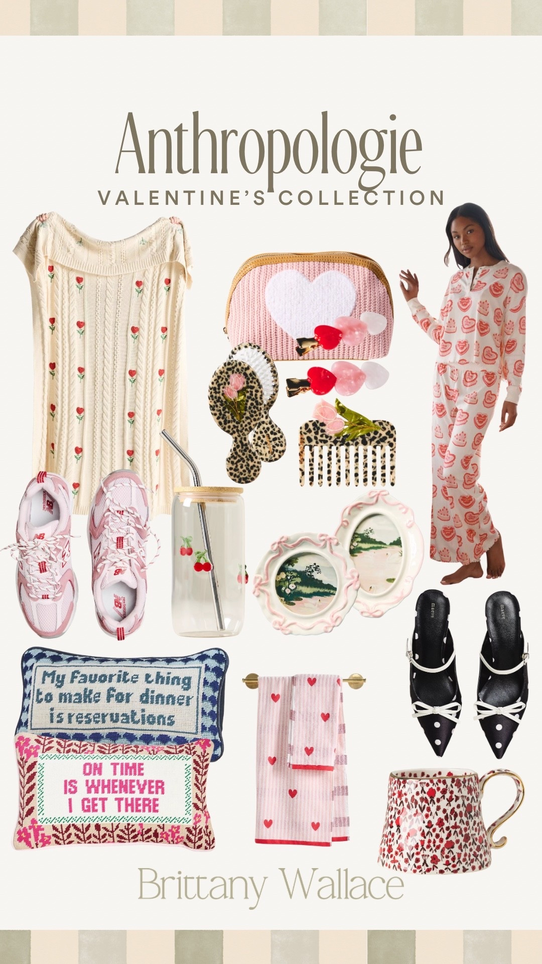 Anthropologie Valentine’s collection! So many cute things that would make the perfect gift 💖 
valentine’s day, anthropologie, pajama set, blanket, home decor, shoes, girly, trending

#LTKHome #LTKValentine #LTKBeauty