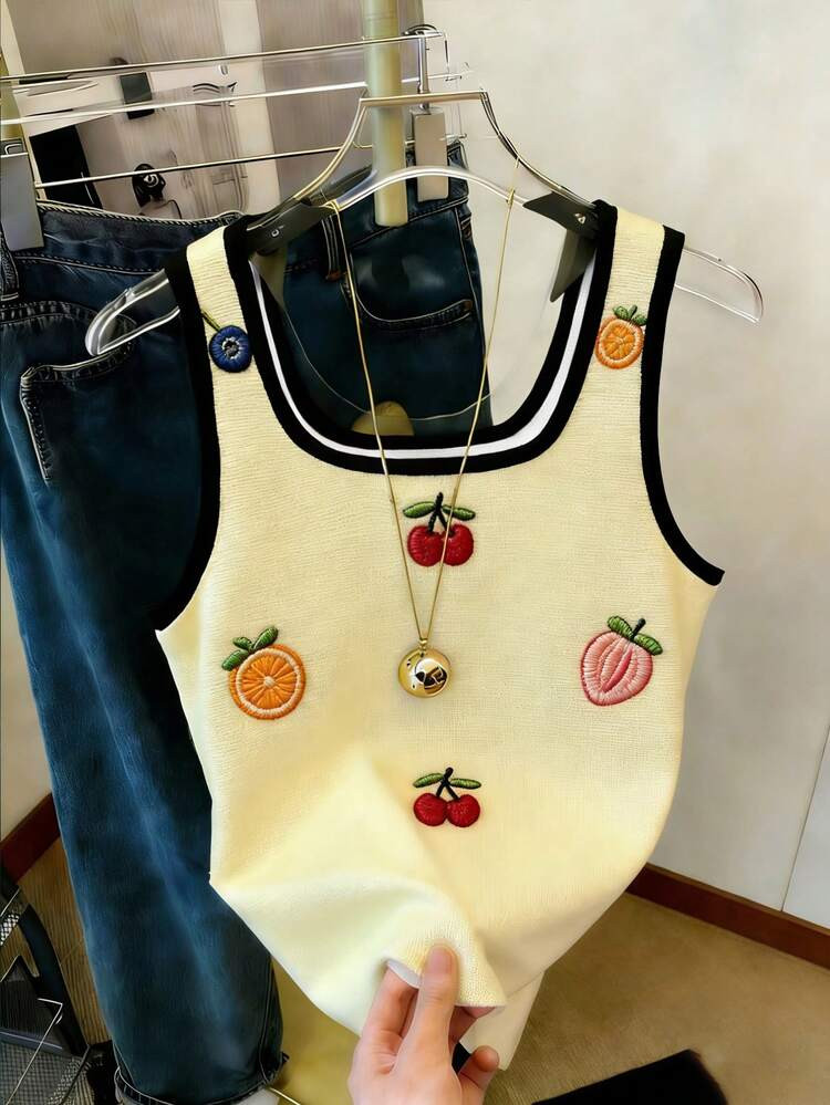Fruit tank top | SHEIN
