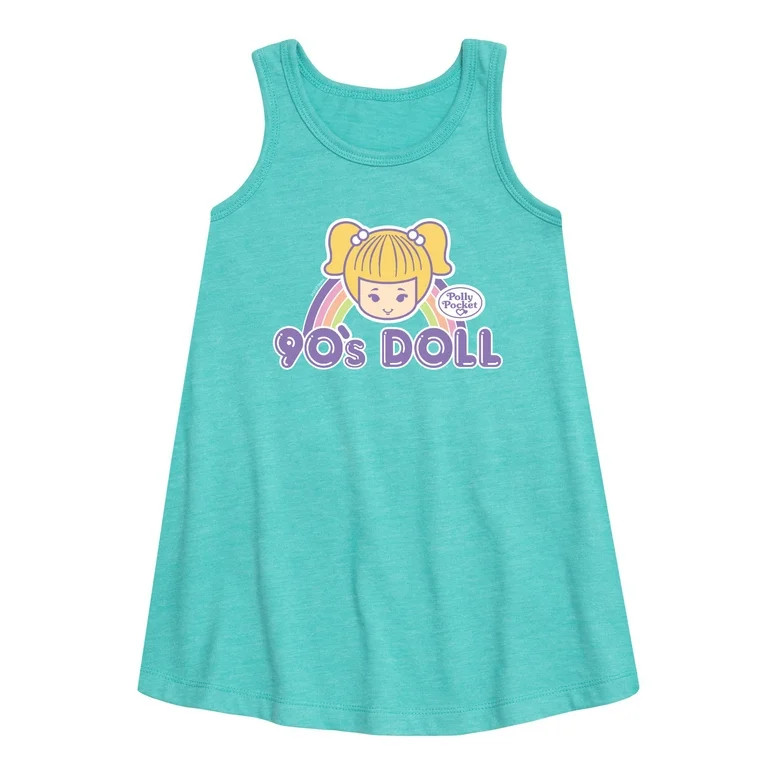 Polly Pocket - 90s Doll - Toddler And Girls A-line Dress | Walmart (US)