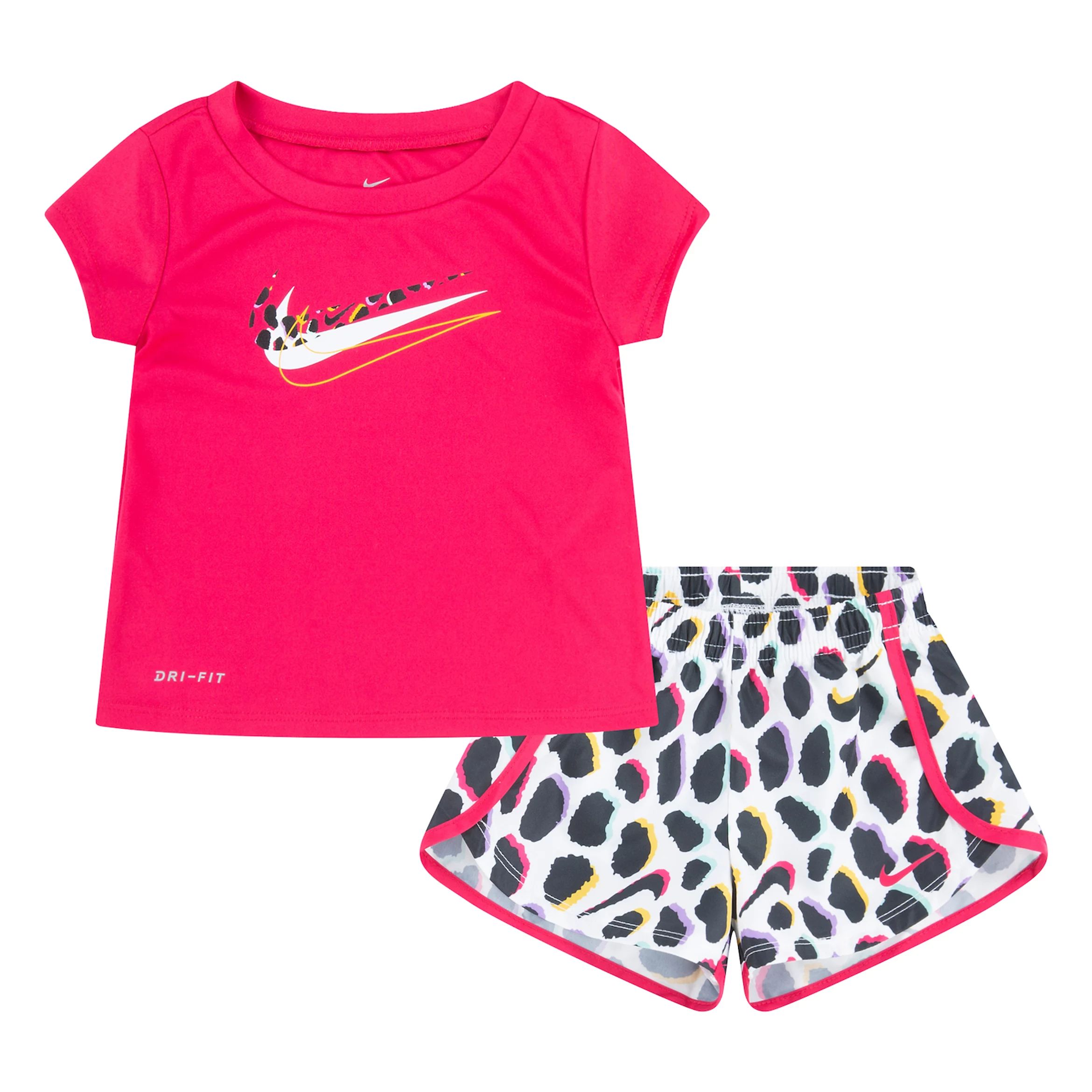 Toddler Girl Nike Short-Sleeve Tee & Sprinter Set | Kohl's