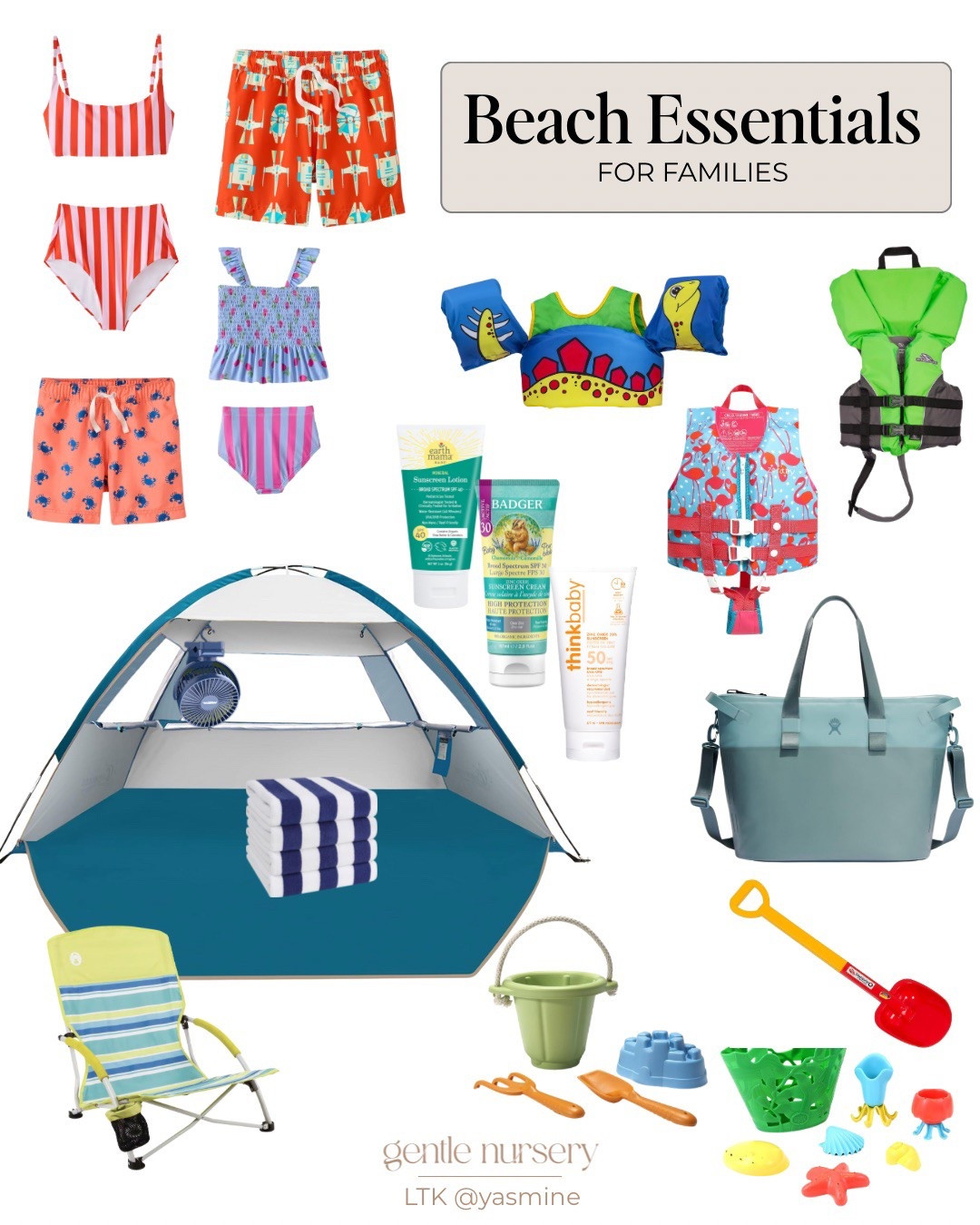 Family beach essentials! Everything you need for fun, easy beach day with your little ones ☀️

#LTKSwim #LTKKids #LTKFamily