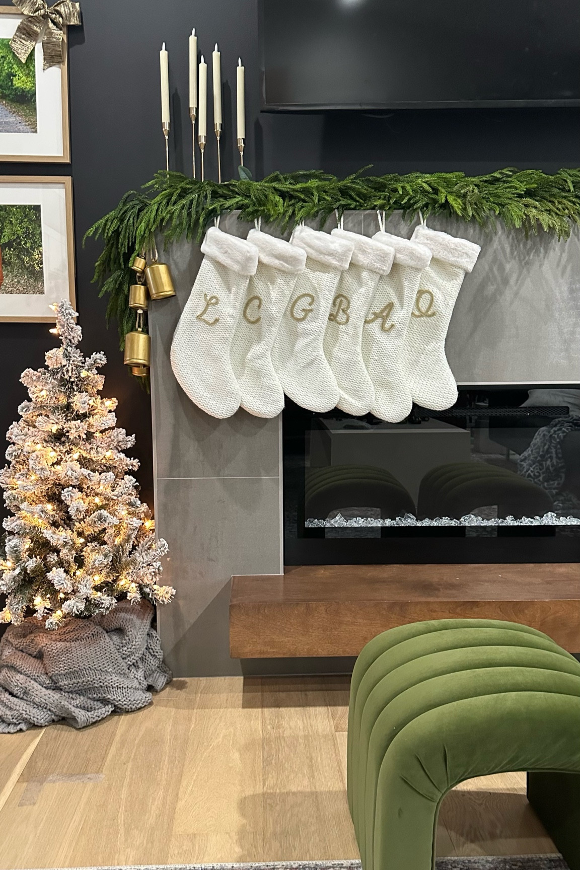 Mantle decor, Christmas fireplace decor

#LTKSeasonal #LTKHoliday #LTKhome