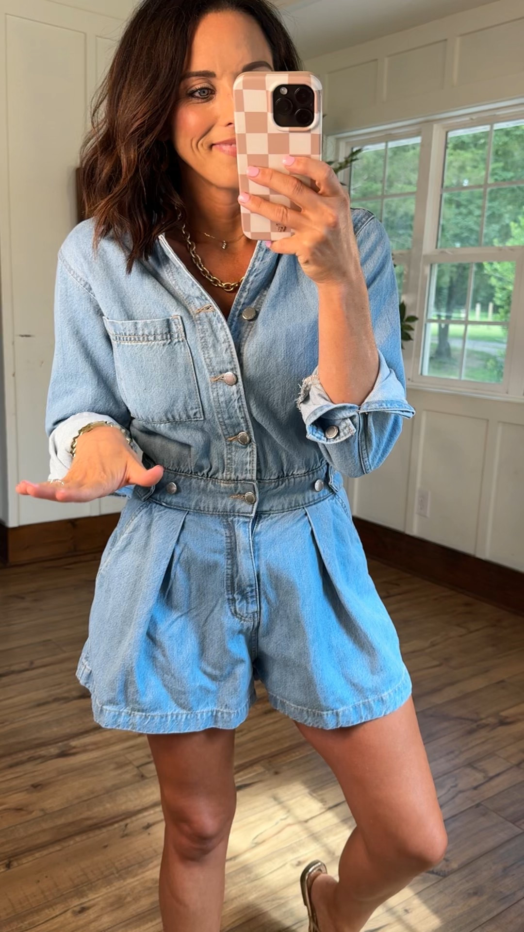 I sized up from the 2 to the 4 for a lil extra room in this target denim romper and it fit perfectly! So cute for a date night or concert outfit! 

#LTKStyleTip #LTKSeasonal #LTKSaleAlert