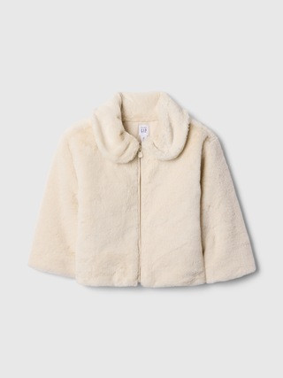 babyGap Faux-Fur Jacket | Gap Factory
