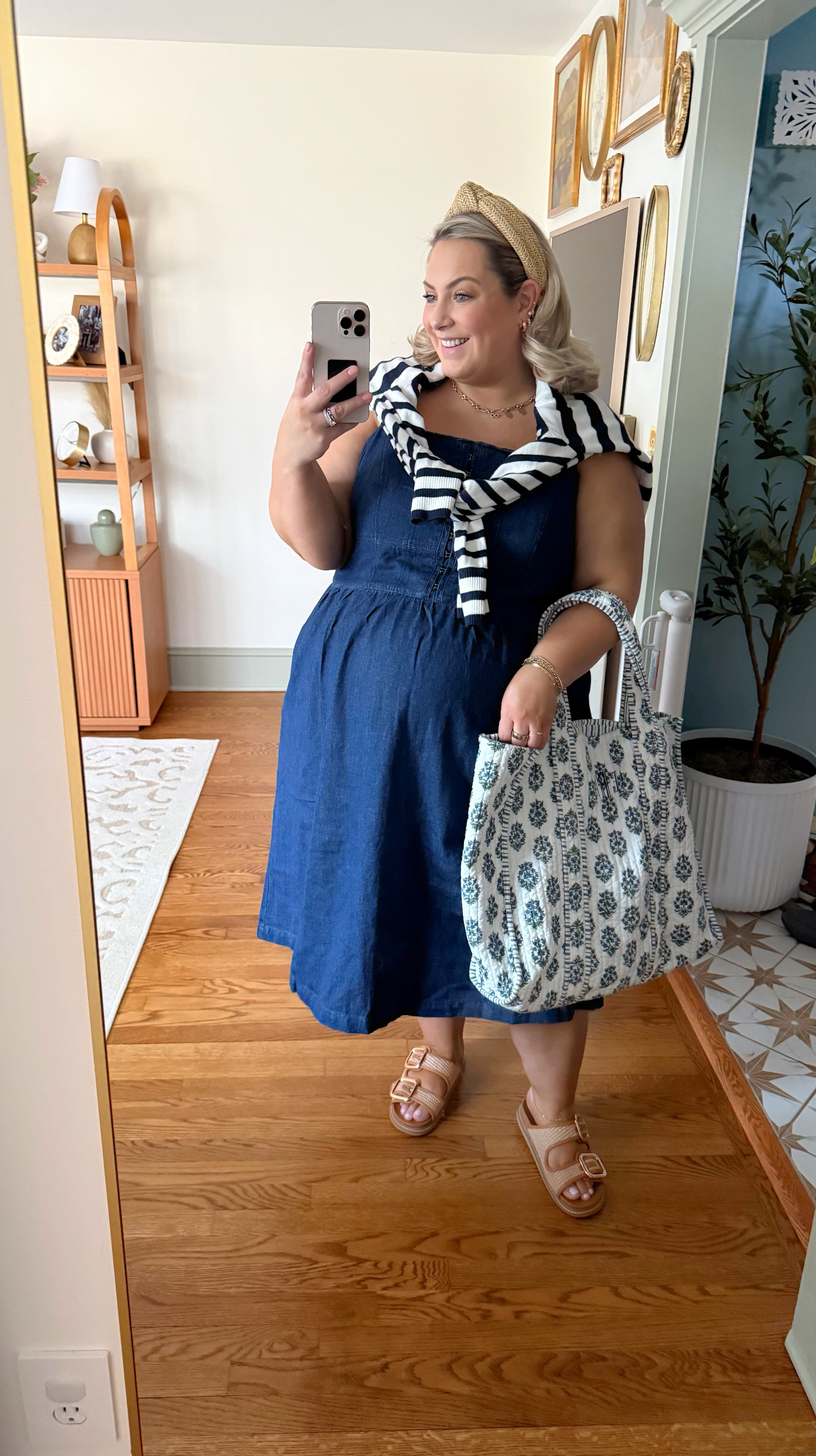 The cutest spring outfit 😍 
Dress: 2X
Sweater: 3X

#LTKPlusSize #LTKFindsUnder100 #LTKStyleTip