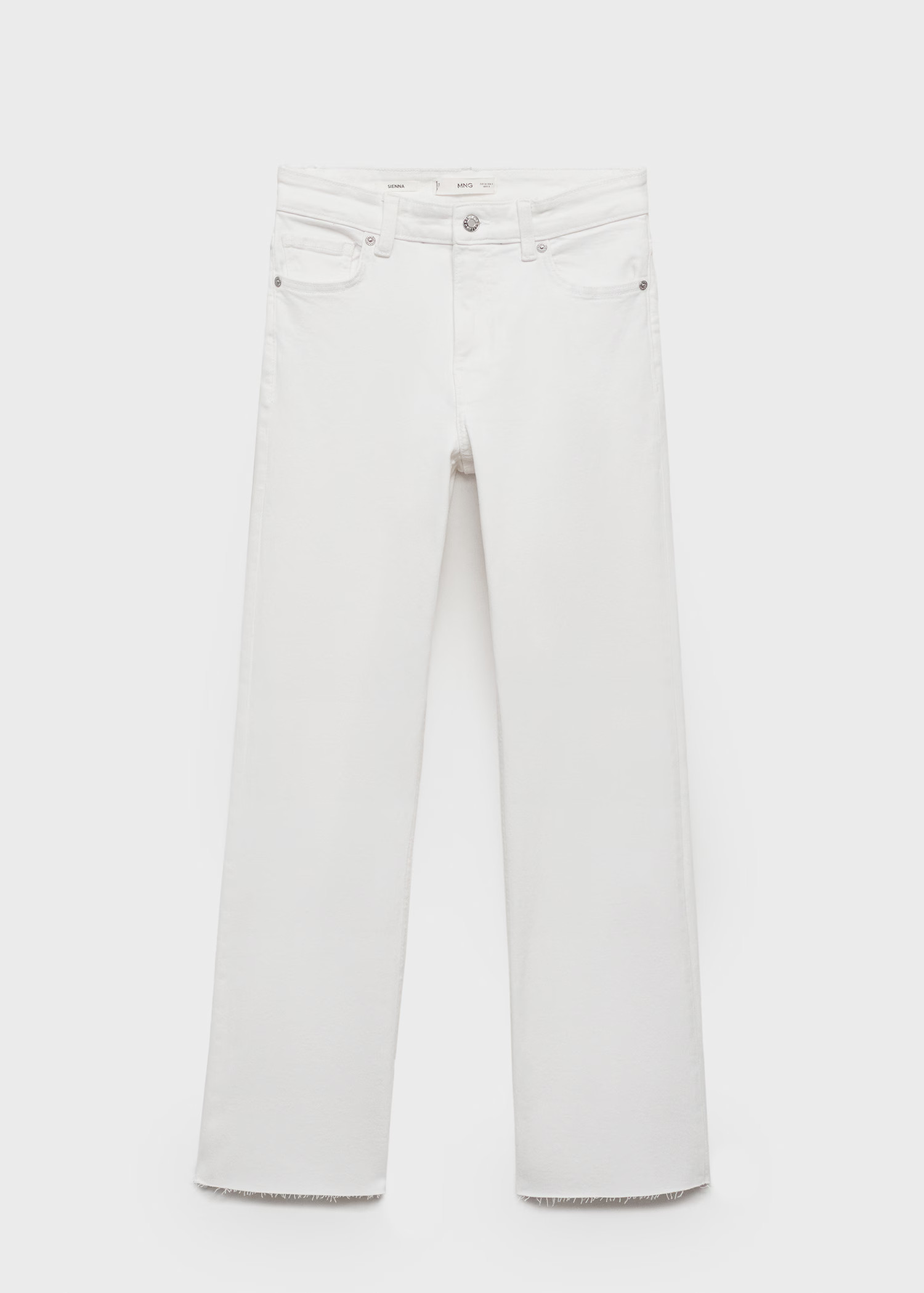 Sienna flared cropped jeans | MANGO (UK)