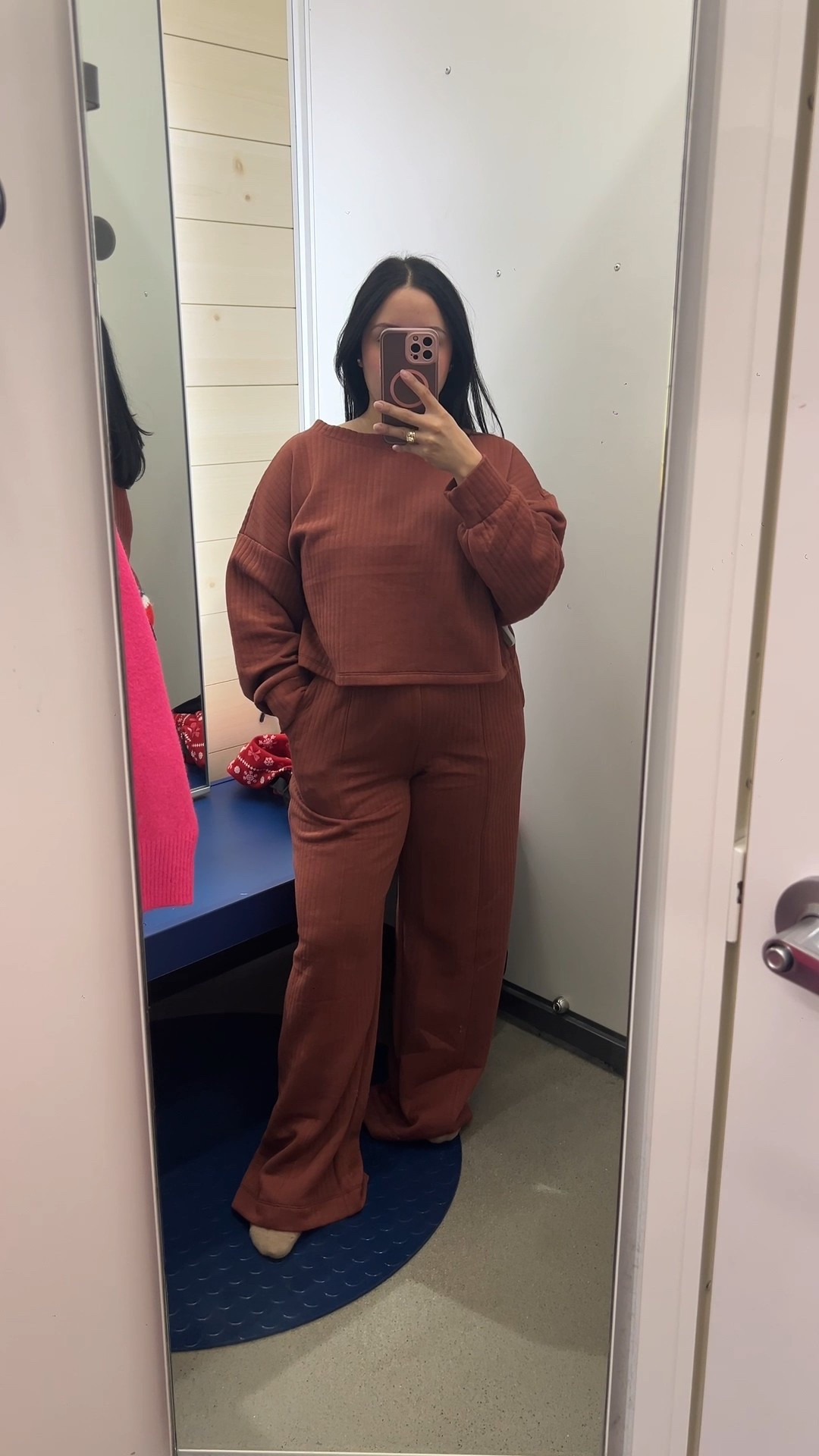 Your new go-to winter uniform: this cozy matching set is perfect for layering, lounging, and staying warm on chilly days. Soft, comfy, and easy to style with coats, sneakers, or boots.
Tap to shop the full set! 

4’11 petite | ~140lbs
Size references:
Top: Small
Bottoms: Medium 

#LTKSaleAlert #LTKPetite #LTKHoliday