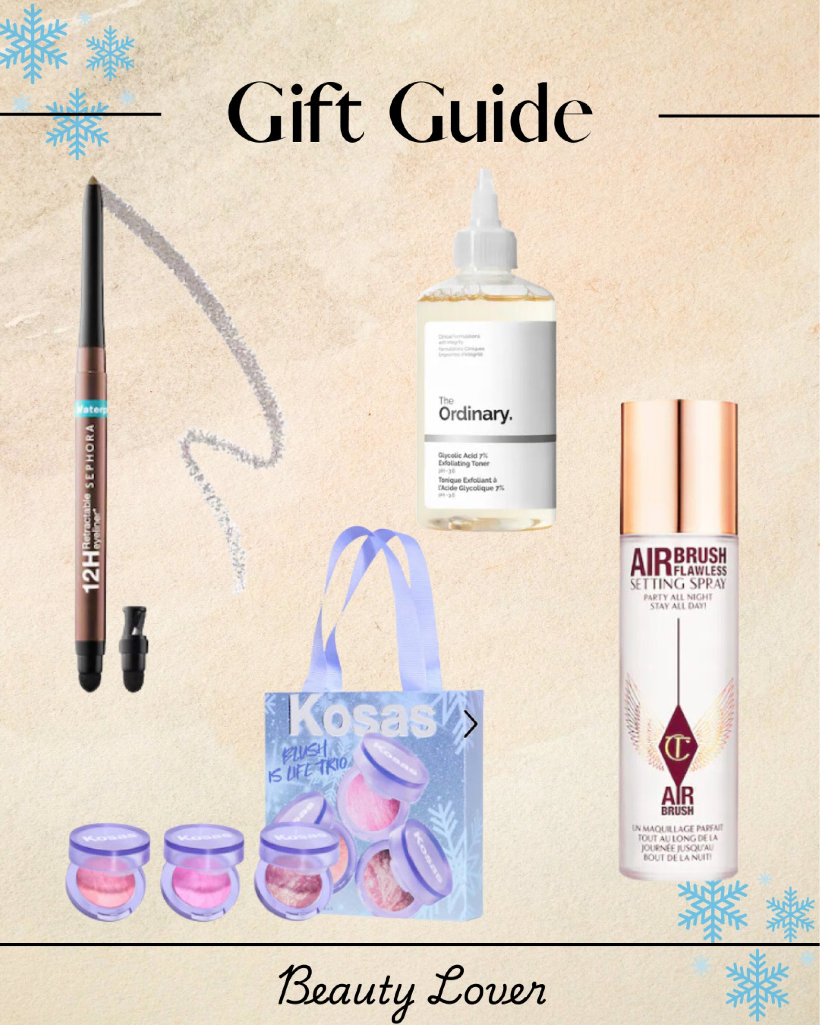 Check out this gift guide for the beauty lover in your life

Christmas gift, Christmas gift idea, Christmas present, skincare, makeup, beauty 

#giftguide #skincare #beauty #makeup

#LTKstyletip #LTKgiftguide #LTKbeauty