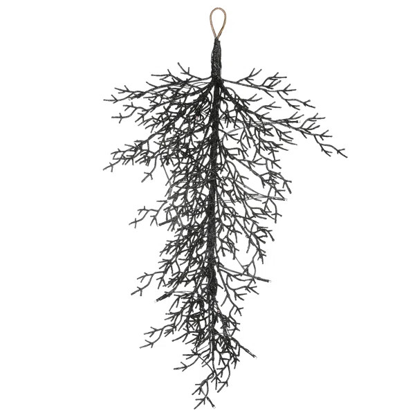 Halloween Twig Pre-Lit Swag with 12 Orange Lights | Wayfair North America