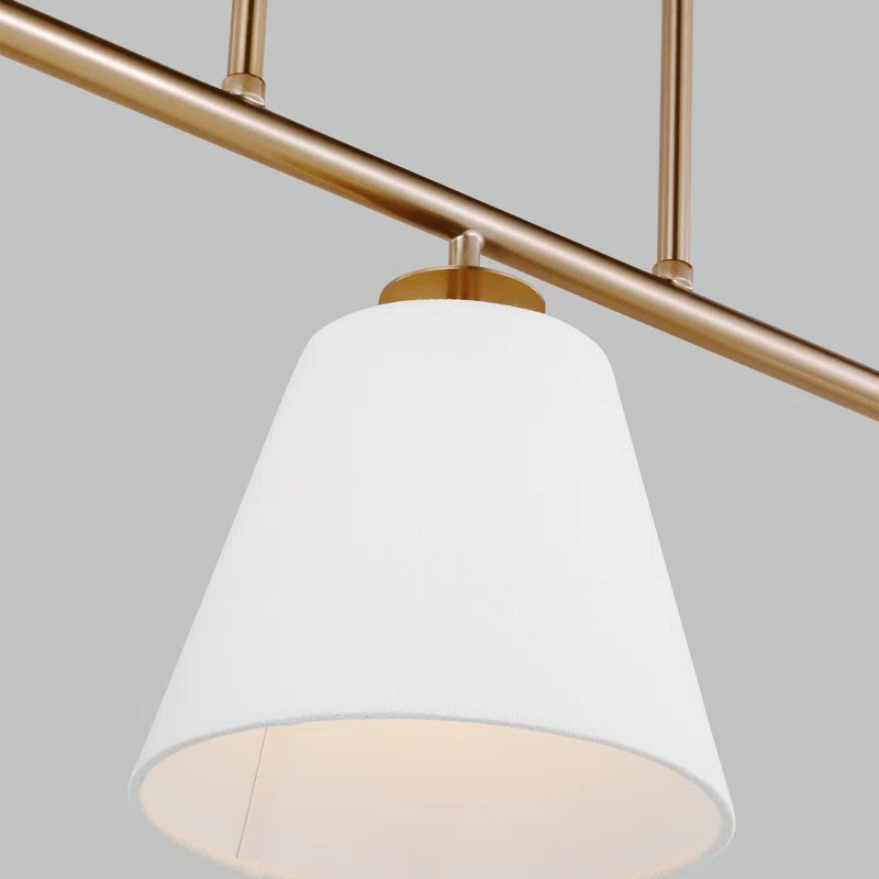 Stephens 3 - Light Dimmable Modern Linear Chandelier | Wayfair North America