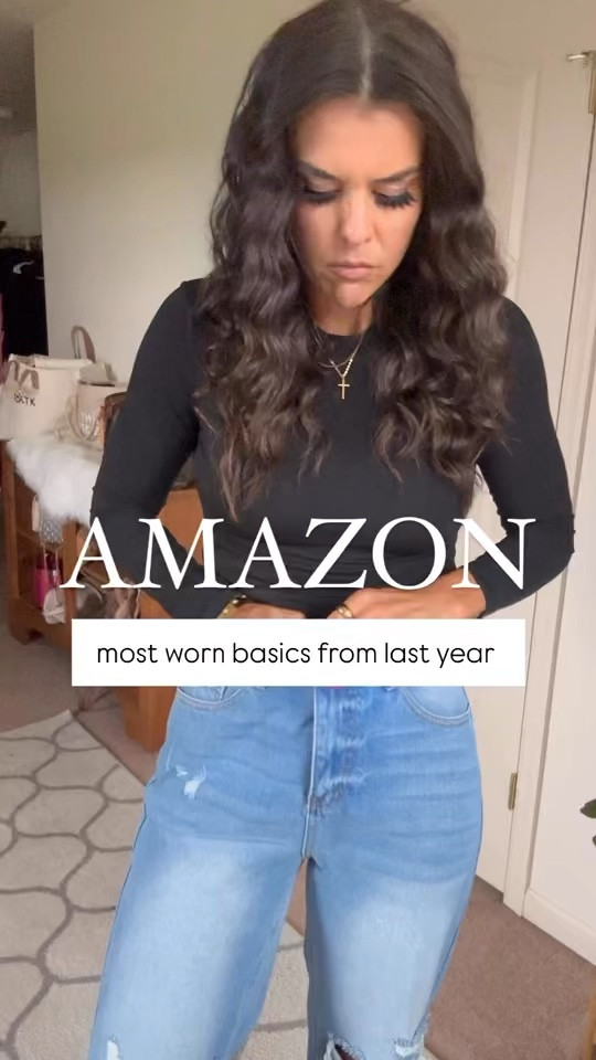 Here’s the links to my long sleeve seamless tops, and everything else I’m wearing! I’m in size small in everything. 

If something is sold out in a certain color,  Amazon has selected a “similar pick” it says. If you click below that picture it says “view original”, and then click “view details”. That will take you to the actual item in the reel. If you don’t see “similar pick”, then it’s the actual item I am wearing.

I’m in a small in everything!

#LTKFindsUnder100 #LTKSeasonal