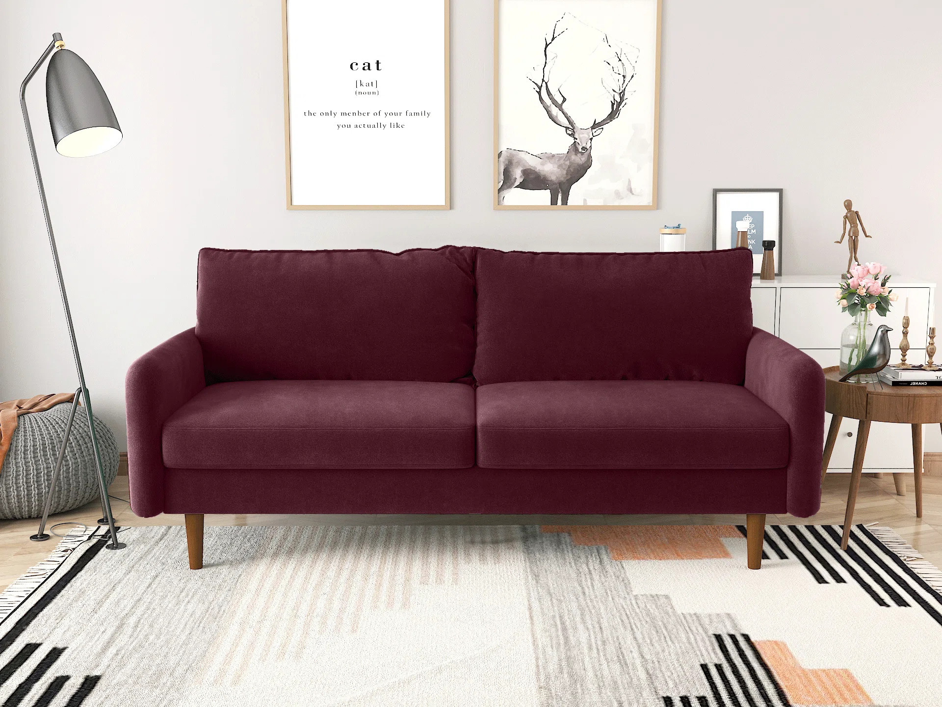Beeks 71.6'' Velvet Sofa | Wayfair North America