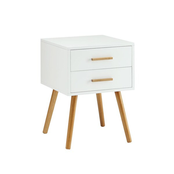 Convenience Concepts Oslo Two-drawer End Table | Bed Bath & Beyond