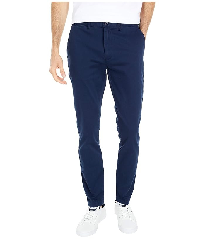 J.Crew Skinny Stretch Chino (Navy) Men's Casual Pants | Zappos