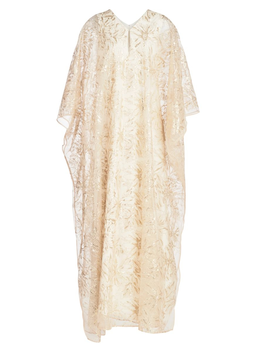 Blaire Floral Sequin Caftan | Saks Fifth Avenue