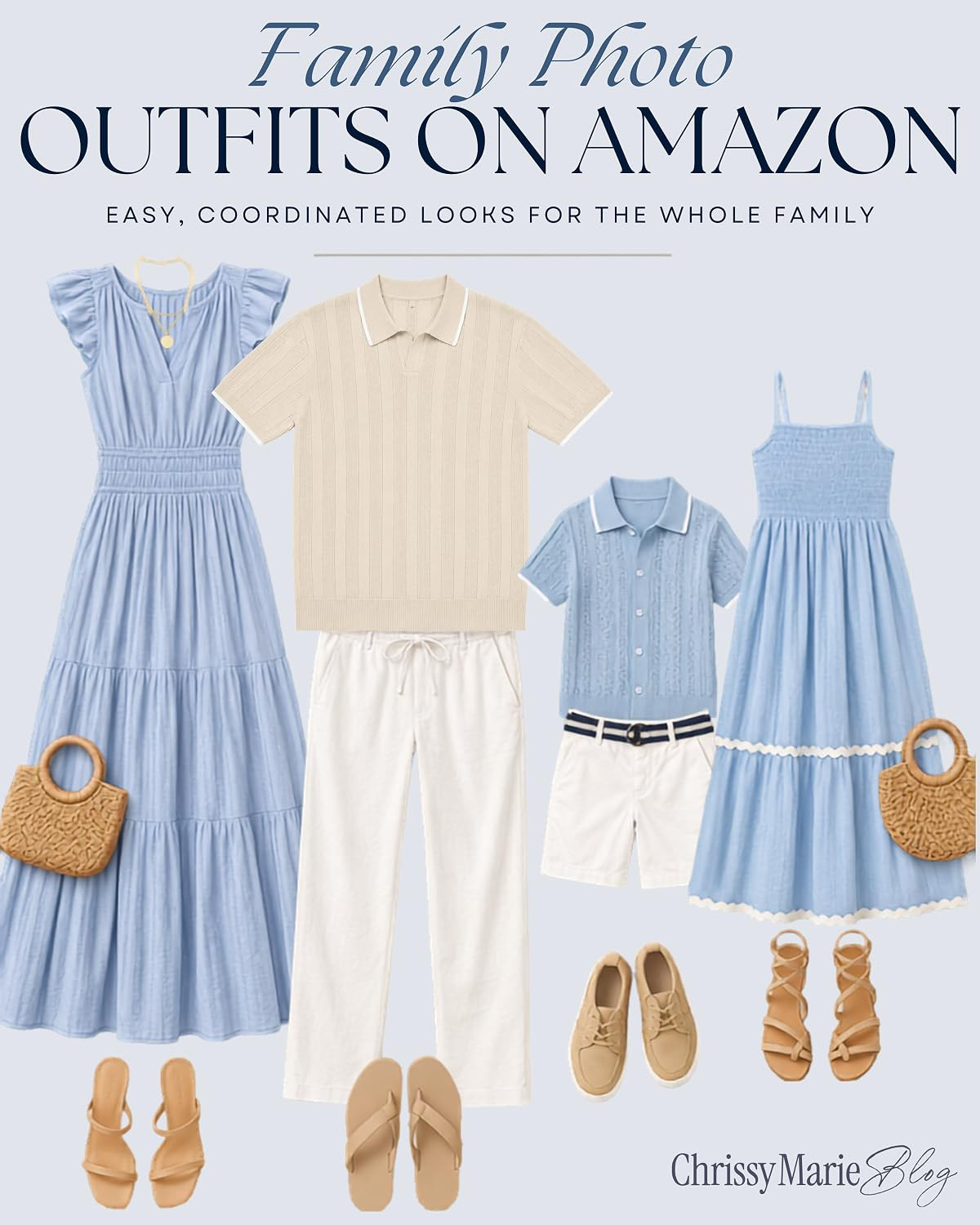 Color coordinated family photoshoot outfits that look pulled together without making everyone match head-to-toe. Soft colors, easy layers, and pieces that photograph beautifully—even if one child fully commits to not smiling. 

 #LTKmomlife #LTKKids #LTKMens