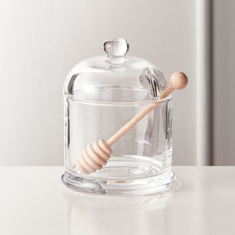 Swarm Glass Honey PotCB2 Exclusive Purchase now and we'll ship when it's available.    Estimated... | CB2