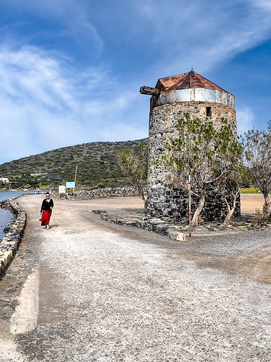 This old stone windmill in Crete played a pivotal part in Disney’s 1964 live action film, THE MOON SPINNERS.

Based on Mary Stewart’s best-selling romantic mystery, THE MOON SPINNERS starred Hayley Mills as an intrepid tourist, Peter McEnery as her romantic interest, and Eli Wallach as a menacing villain.

The best part of the melodramatic movie is seeing Crete’s spectacular scenery and the working windmills in the ‘60s!


#LTKstorytime #LTKTravel
