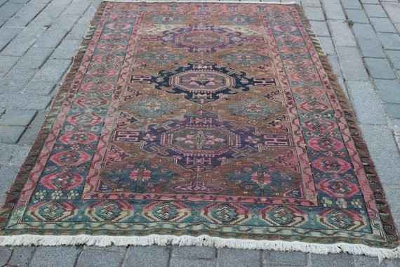 Pink Soumak Rug,9"x5.1"Feet,276x156 cm,Kilim Rug,Vintage Home Decor,Handmade Kilim Rug,Boho Vintage  | Etsy (US)