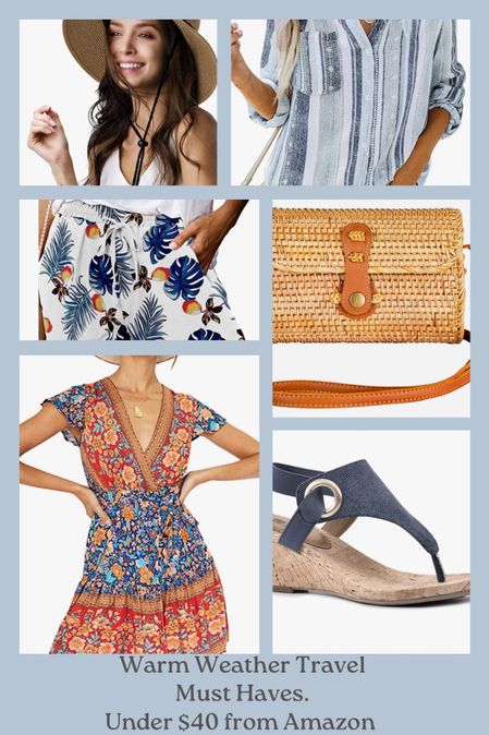 Planning an escape from winter? Give your wardrobe a refresh with these budget friendly tropical must haves from Amazon 

#LTKtravel #LTKSeasonal #LTKswim