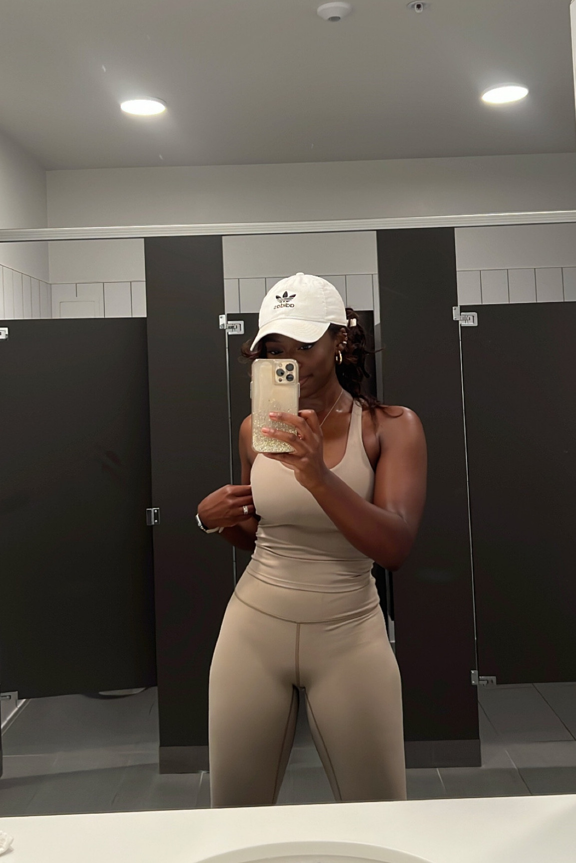 Outfit deets! My most complimented workout set 🤍. Softest material and fits like a glove 

#LTKfit #LTKFind #LTKunder100