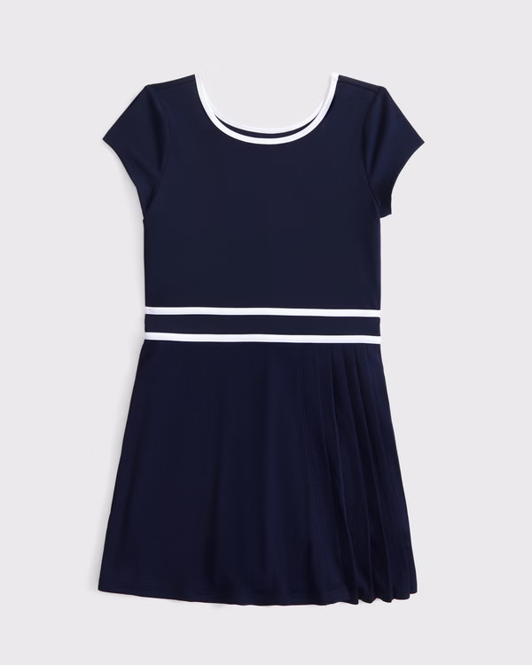 girls ypb short-sleeve pleated mini dress | girls clearance | Abercrombie.com | Abercrombie & Fitch (US)