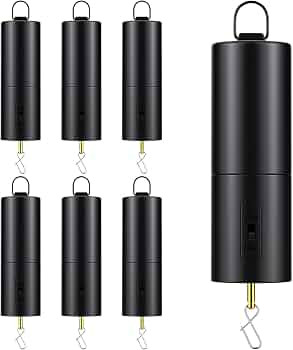 Therwen 6 Pcs Ornament Spinner for Christmas Tree Battery Operated Wind Spinner Motor Rotator Dis... | Amazon (US)