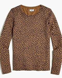 Cheetah Teddie sweater | J.Crew Factory