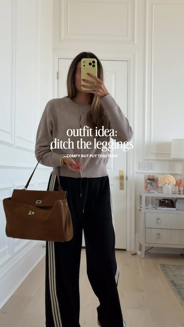 Fall outfit idea - ditch the leggings for these black track pants!  I’ve been wearing these on repeat. Wearing size small 

Amazon fashion, fall outfit, mom outfit, school drop off outfit

#LTKOver40 #LTKootd #LTKgrwm